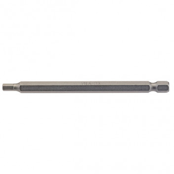 Draper 64373 - 4mm 1/4" Hex. Hexagonal Insert Bit 100mm Long x 1