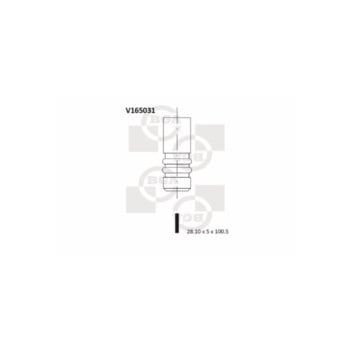 BGA Group V165031 - Exhaust Valve
