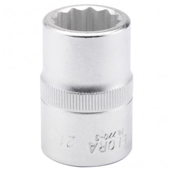 00690 - 21mm 3/4" Square Drive Elora Bi-Hexagon Socket