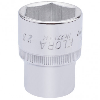 15312 - 23mm 1/2" Square Drive Elora Hexagon Socket