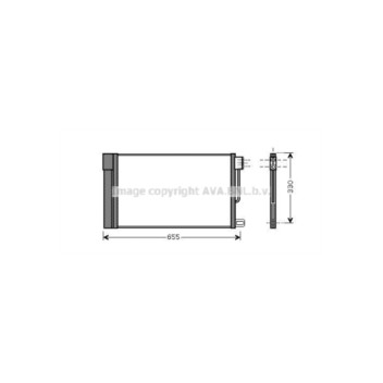 AVA FTA5314D - Condenser (A/C)