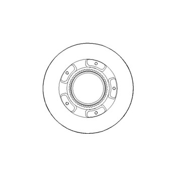 PPF DS5095 - Brake Disc (Rear)