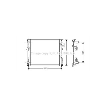 AVA RT2327 - Radiator