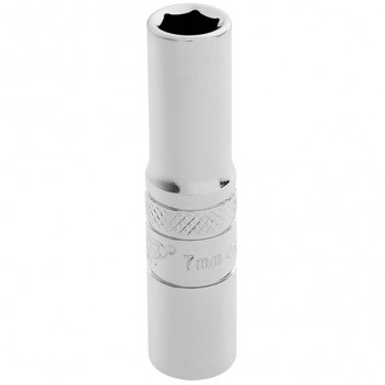 Draper Expert 32661 - 1/4" Square Drive Hi-Torq&#174; 6 Point Deep Socket (7mm)