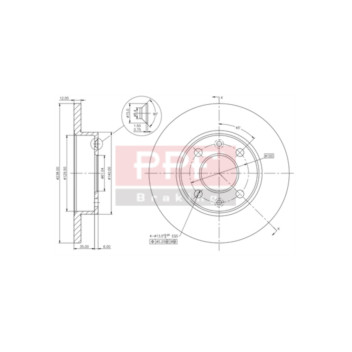 PPF DS5015 - Brake Disc (Front)