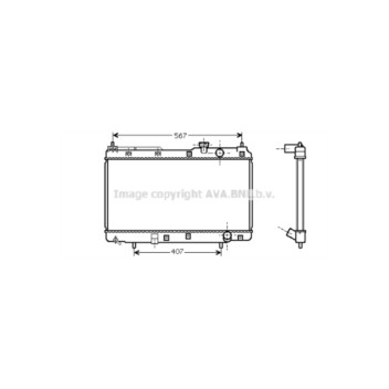AVA HD2175 - Radiator