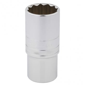 Draper Expert 33841 - 1/2" Square Drive Hi-Torq&#174; 12 Point Deep Socket (27mm)