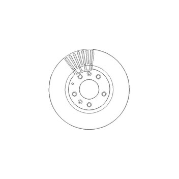 PPF DS7086 - Brake Disc (Front)