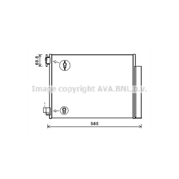  DAA5011D - Condenser (A/C)