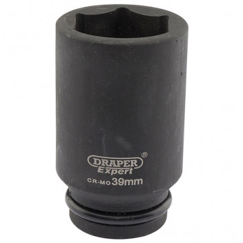 Draper Expert 05070 - Expert 39mm 3/4" Square Drive Hi-Torq&#174; 6 Point Deep Imp