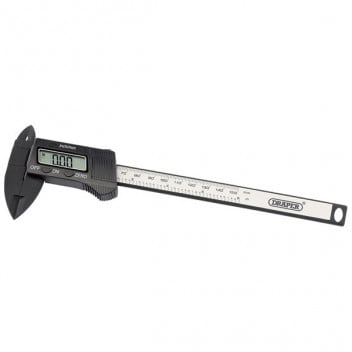 Draper 24816 - 150mm or 6" Carbon Fibre Digital Caliper Gauge