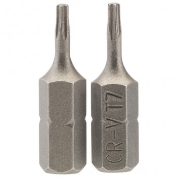 Draper 66421 - T7 1/4" Hex. Draper TX-STAR® Insert Bit 25mm Long x 2