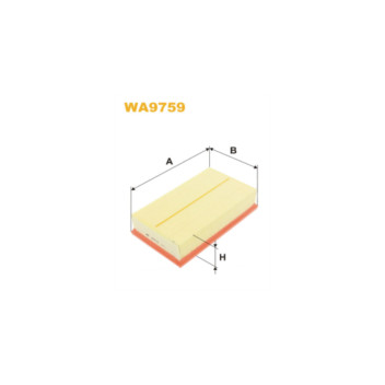 Luften A3019 - Air Filter