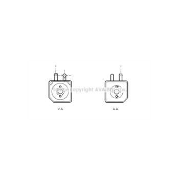AVA VN3082 - Oil Cooler