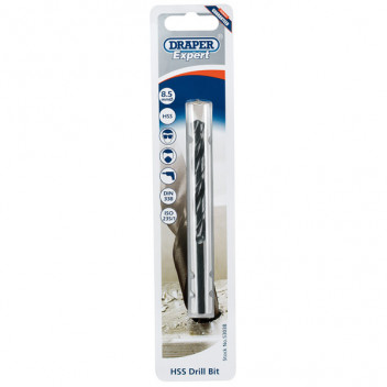 Draper Expert 53038 - Expert 8.5mm HSS Twist Drill for 10 x 1.5 Taps