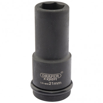 Draper Expert 05053 - Expert 21mm 3/4" Square Drive Hi-Torq&#174; 6 Point Deep Impact Socket