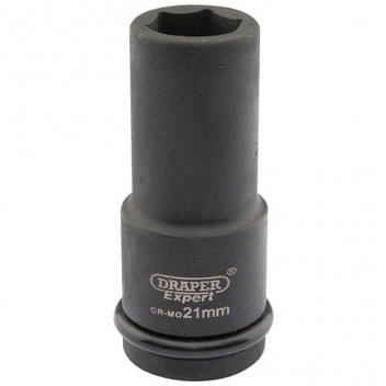 Draper Expert 05053 - Expert 21mm 3/4" Square Drive Hi-Torq&#174; 6 Point Deep Imp