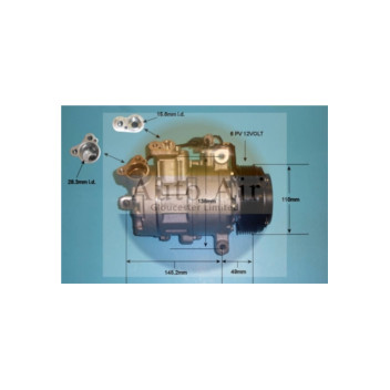 Auto Air 14-9150P - Compressor (A/C)