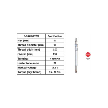 NGK 4705 - Glow Plug