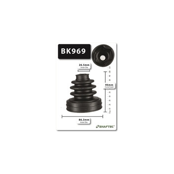Shaftec BK969 - CV Boot Kit (Front Inner)
