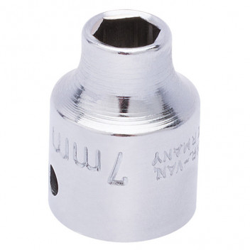 25838 - 7mm 3/8" Square Drive Elora Bi-Hexagon Socket