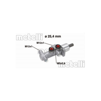 Metelli 05-0767 - Brake Master Cylinder