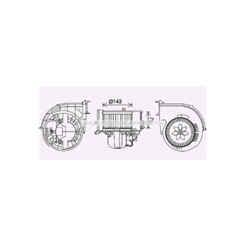  BW8574 - Heater Blower