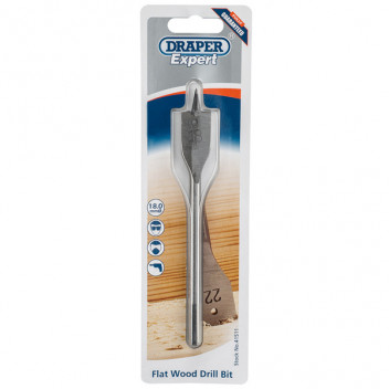 Draper Expert 41511 - Expert 18.0mm Flat Wood Bit