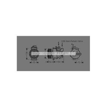  AIAK330 - Compressor (A/C)