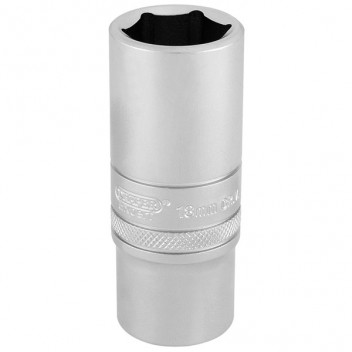 Draper Expert 17545 - 3/8" Square Drive Hi-Torq® 6 Point Deep Socket (18mm)