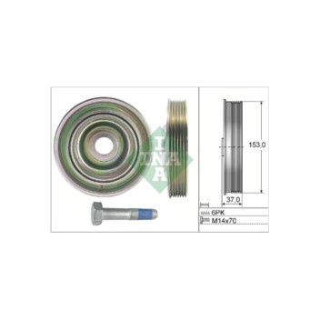 INA 544009720 - Crankshaft Pulley