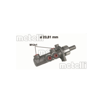 Metelli 05-0280 - Brake Master Cylinder