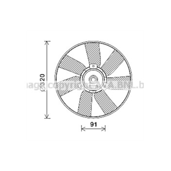 AVA VN7538 - Cooling Fan