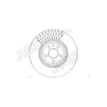 Jurid 563426JC-1 - Brake Disc (Front)