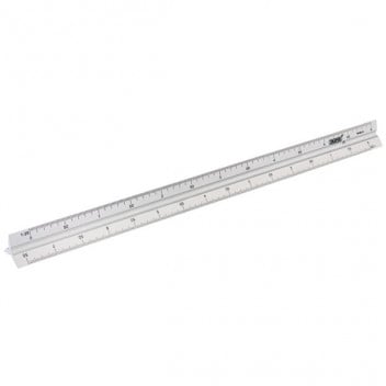 Draper 17686 - Aluminium Triangle Scale Rule (300mm)