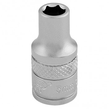 Draper Expert 16508 - 1/4" Square Drive Socket (5mm)