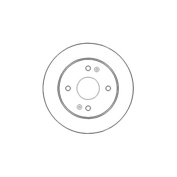 PPF DS6706 - Brake Disc (Rear)