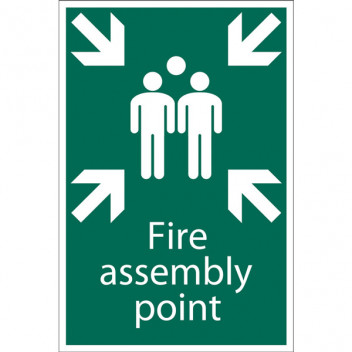 Draper 72463 - 'Fire Assembly Point' Safety Sign