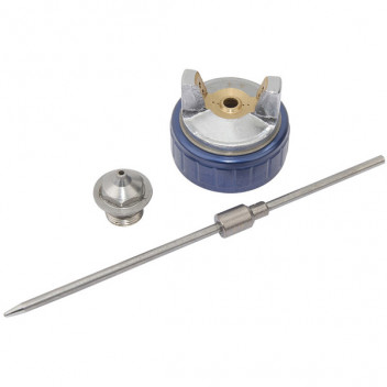 Draper 13844 - Spare 1.7mm Nozzle, Needle and Cap Set for Spray Guns 09706 and 09707