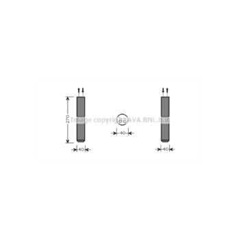 AVA RTD493 - Receiver Dryer