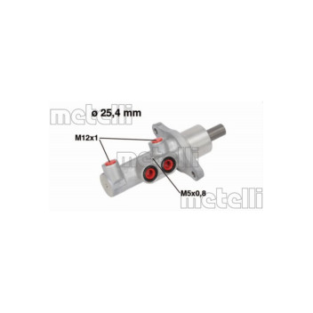 Metelli 05-0718 - Brake Master Cylinder
