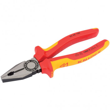 Draper 31918 - VDE Fully Insulated Combination Pliers (180mm)