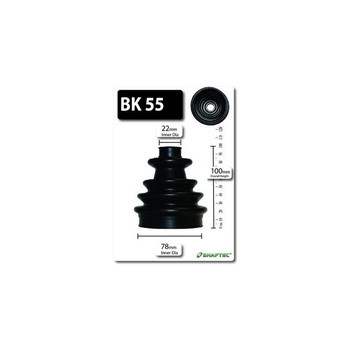 Shaftec BK55 - CV Boot Kit (Front Outer)