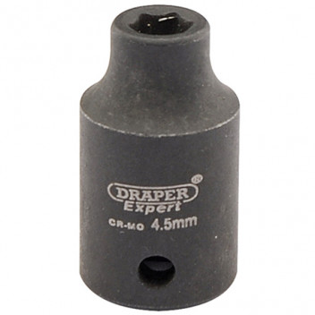 Draper Expert 05003 - Expert 4.5mm 1/4" Square Drive Hi-Torq&#174; 6 Point Impact Socket