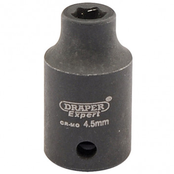 Draper Expert 05003 - Expert 4.5mm 1/4" Square Drive Hi-Torq&#174; 6 Point Impact