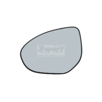 Trupart MG8161 - Mirror Glass (Left Hand)