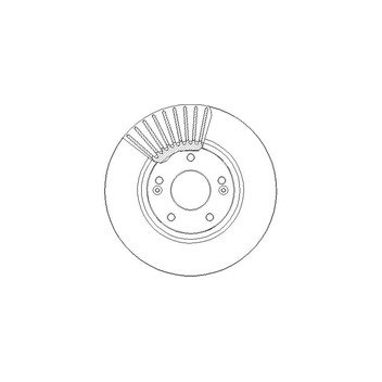 PPF DS7126 - Brake Disc (Front)