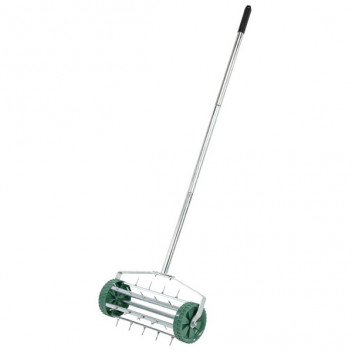 Draper 83983 - Rolling Lawn Aerator (450mm Spiked Drum)