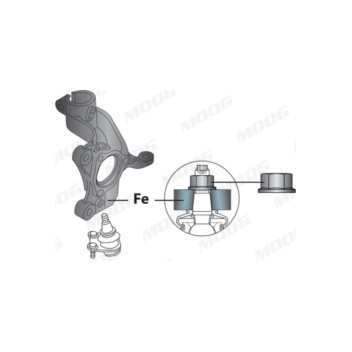 Moog VO-BJ-13581 - Ball Joint (Front Left Hand)