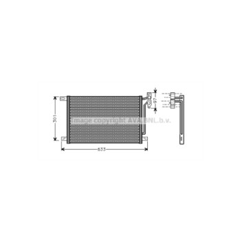 AVA BW5215 - Condenser (A/C)